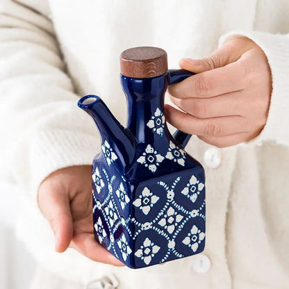Porcelain American Style Seasoning Bottle