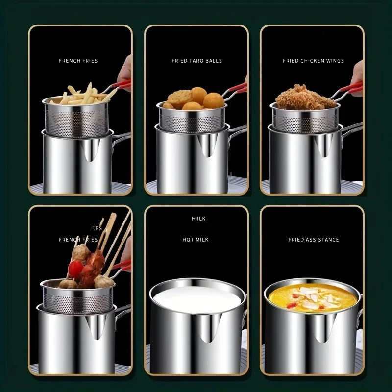 Multifunctional Deep Fryer With Frying Basket