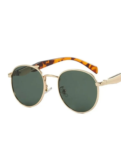 Vintage Round Metal Sunglasses