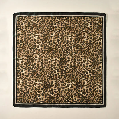 68cm Leopard Printed Square