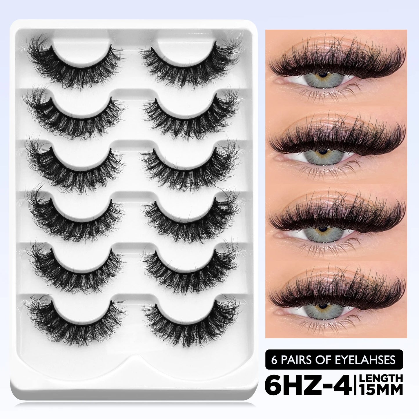 Thick Fluffy Strip Eyelashes