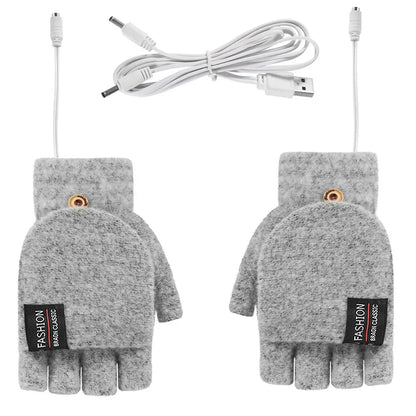 USB Rechargeable Electric Heating Gloves