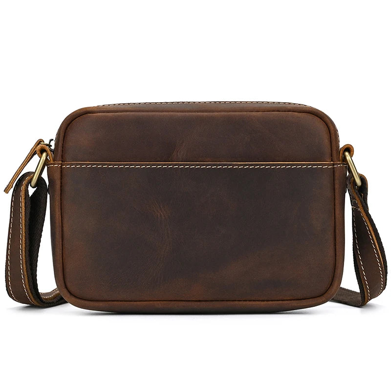 Genuine Leather Vintage Messenger Bag
