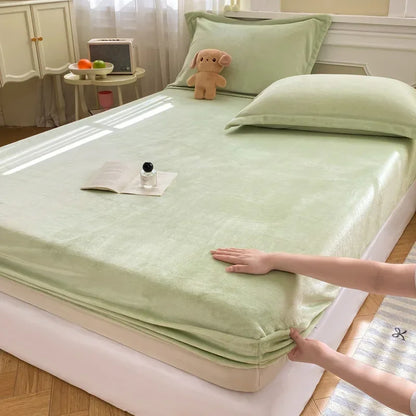 Flannel Fitted Bed Sheet