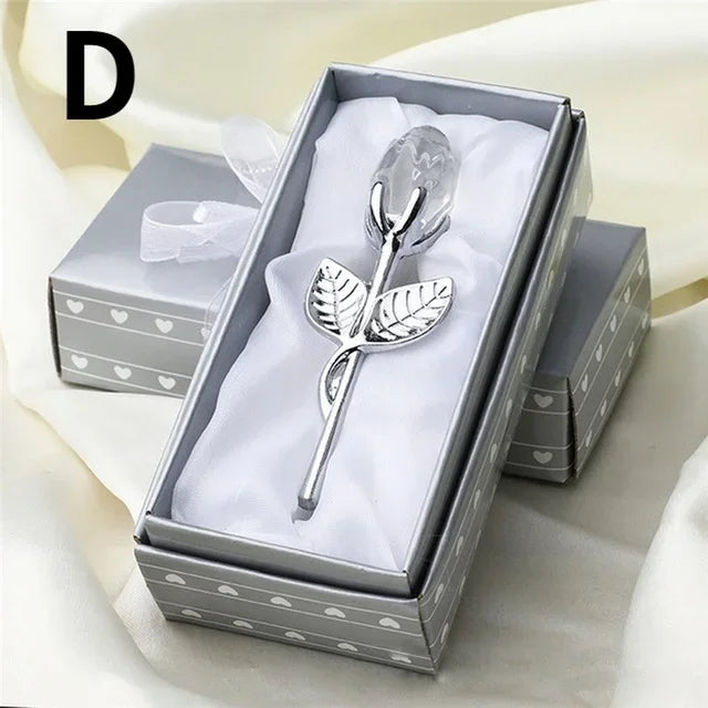 Elegant Crystal Rose