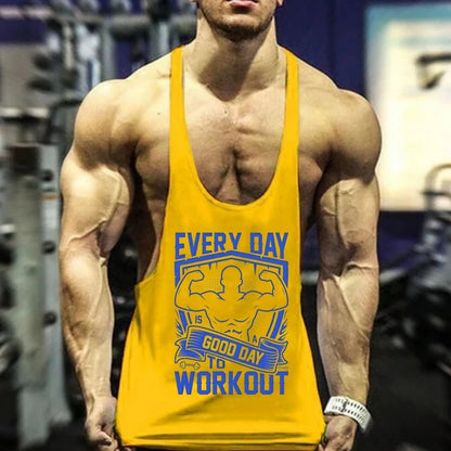 Gym-Goal Gym Stringer Vest Fitness