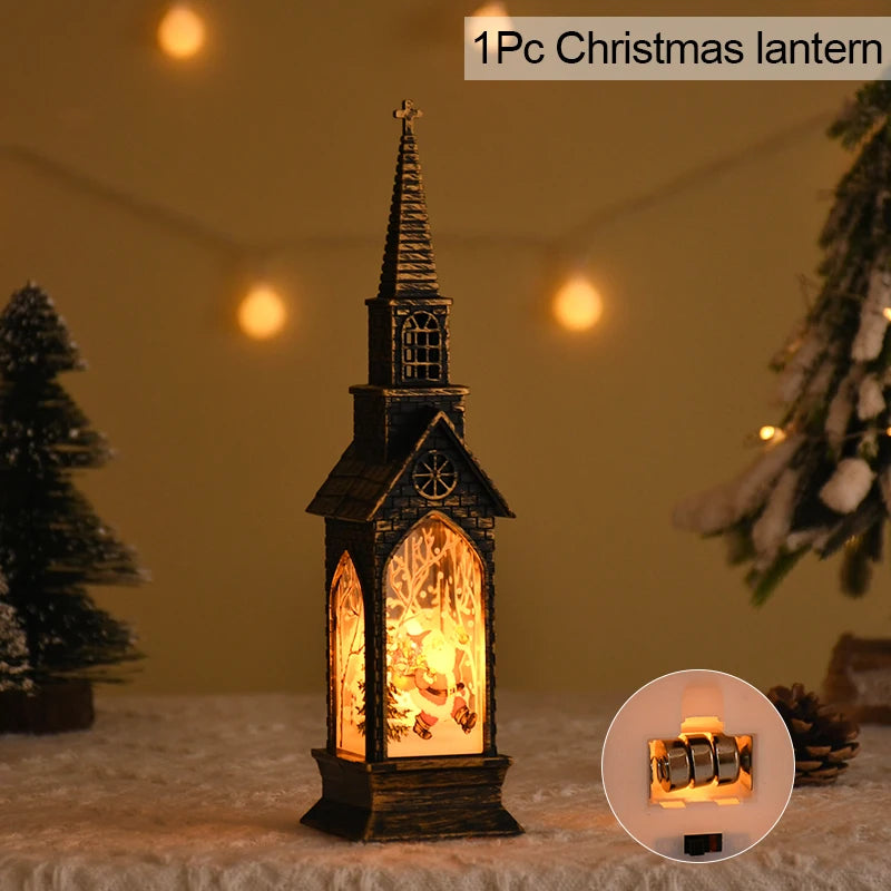 Snowman Lantern Ornament