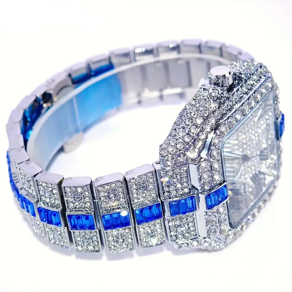 Iced Out Diamond Watch