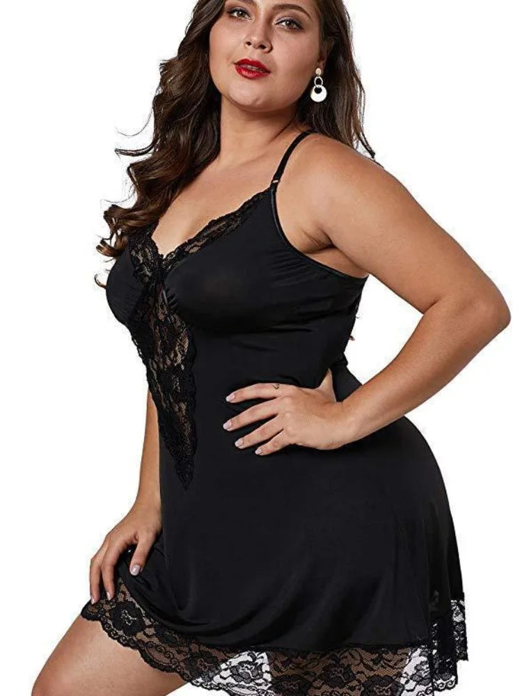 Lace Nightdress Set