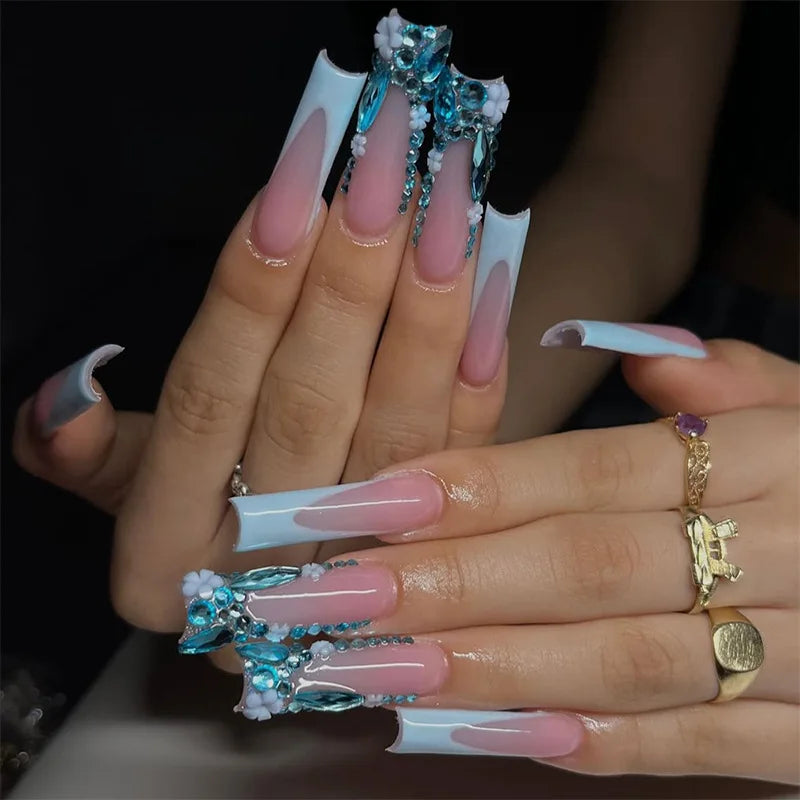 Leopard Cherry Press-On Nails