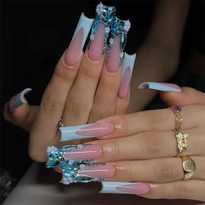 Leopard Cherry Press-On Nails