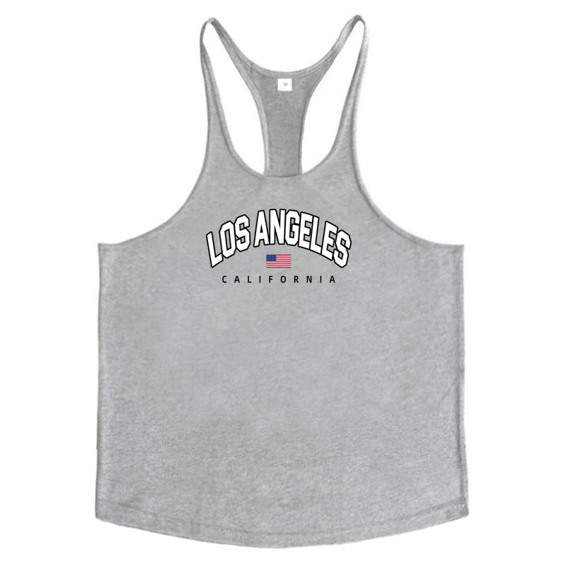 Y-Back Gym Tank Top Cotton