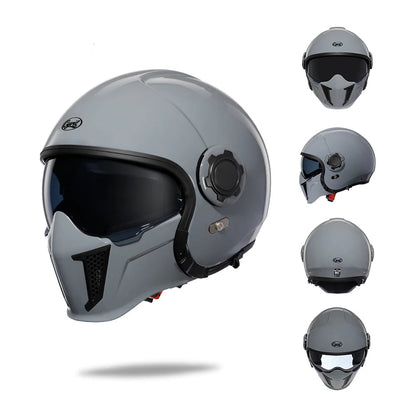 CYRIL Double-Lens Modular Open-Face Helmet
