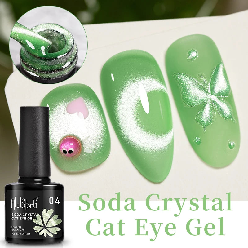 Pink Cat Eye Gel Polish