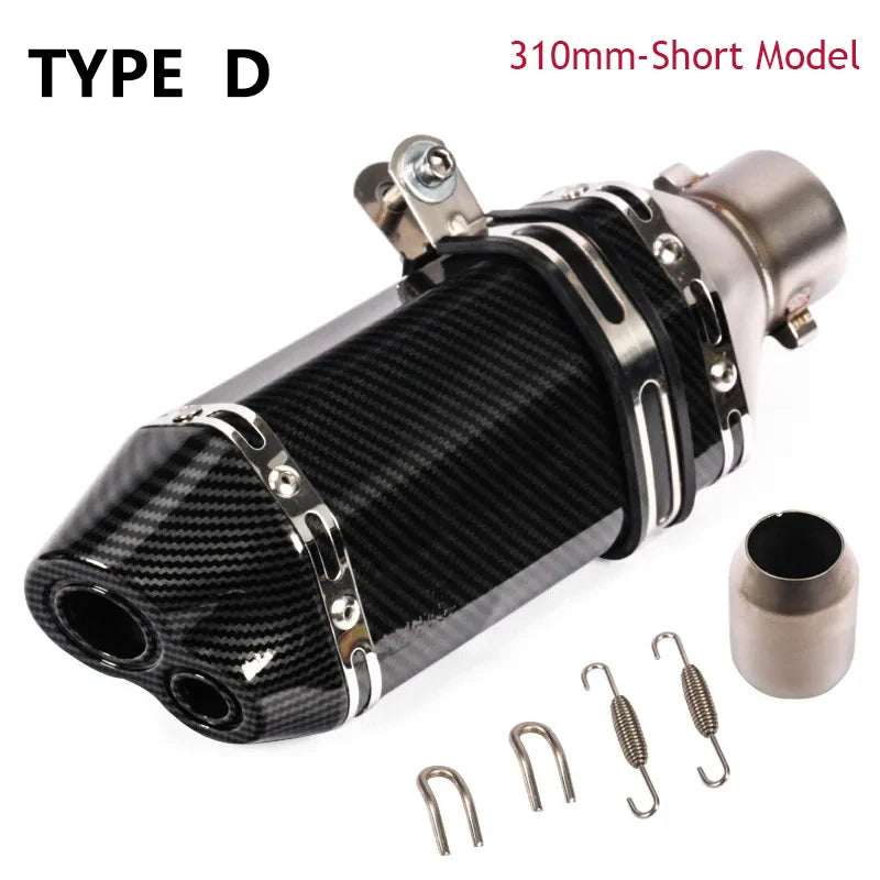 Universal 51mm Stainless Steel Exhaust Muffler Tube