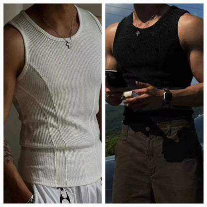 Ribbed Breathable Quick-Dry Tank Top