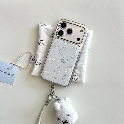 Full Coverage Plush & Silicone Case for iPhone 17 Pro Max | 17 Pro | 16 Pro Max | 16 Pro | 15 Pro Max | 15 Pro