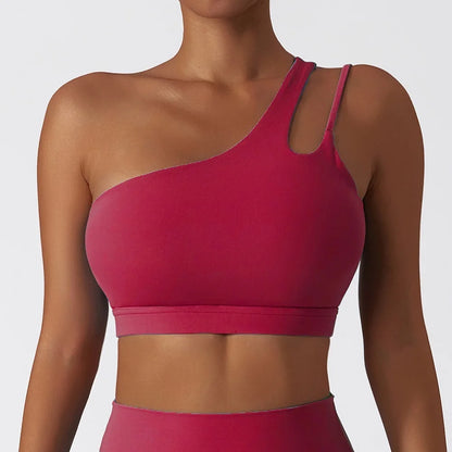 Cloud Hide One-Shoulder Bra