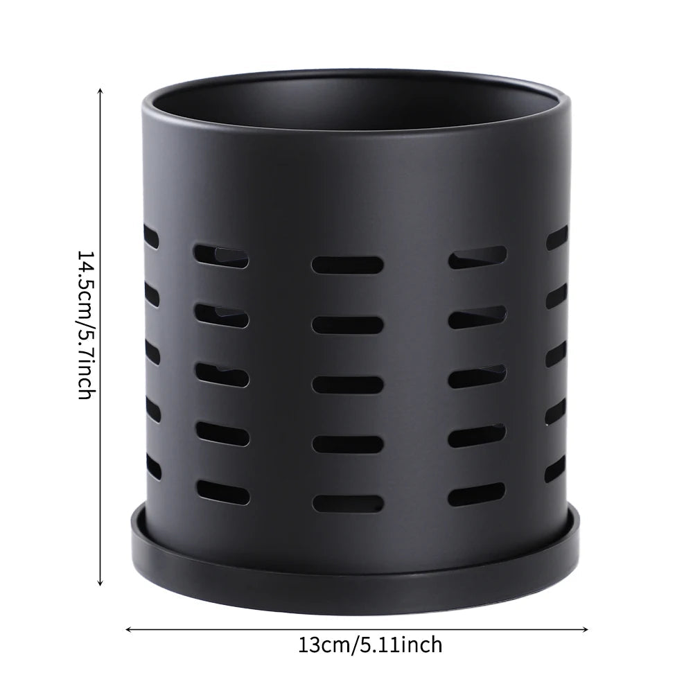 Metal Reusable Easy Clean Black