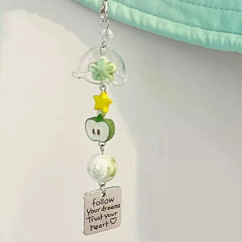 Cute Wind Chime Pendant Keyring