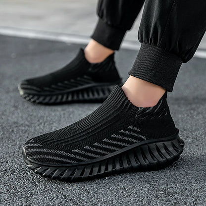 Thick-Sole Sock Running Sneakers