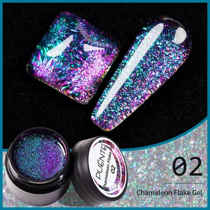 PUENTE Glitter Poly Nail Gel