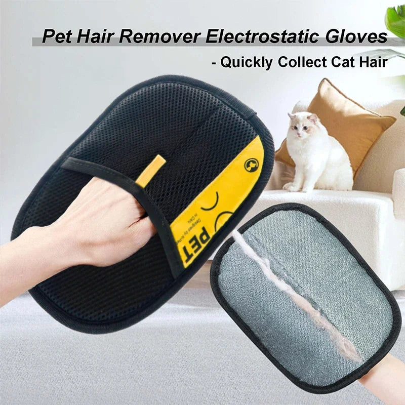 Reusable Pet Hair Remover Mitt