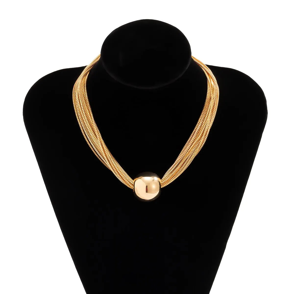 Twisted Chunky Chain Necklace
