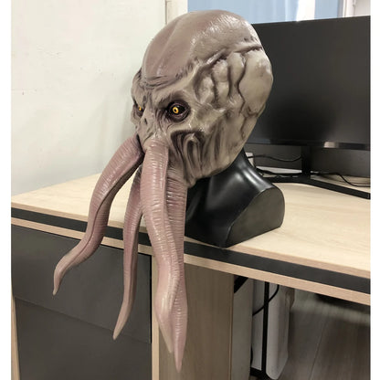 Mind Flayer Latex Cosplay Mask