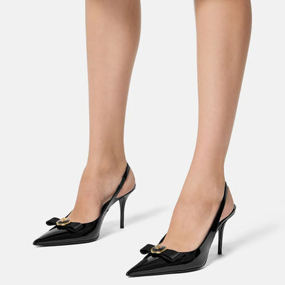 Bow Strap Heels