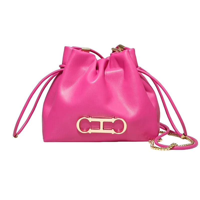 Solid Color Boston Bag
