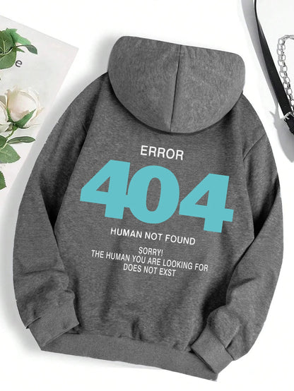 Fleece Graphic Pullover Hoodie