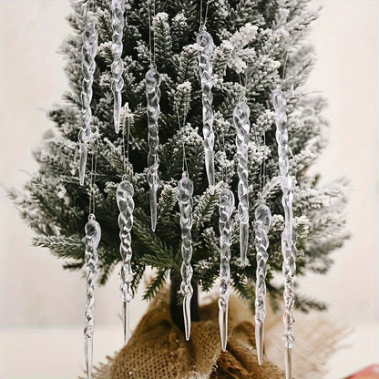 Crystal Clear Christmas Ornaments