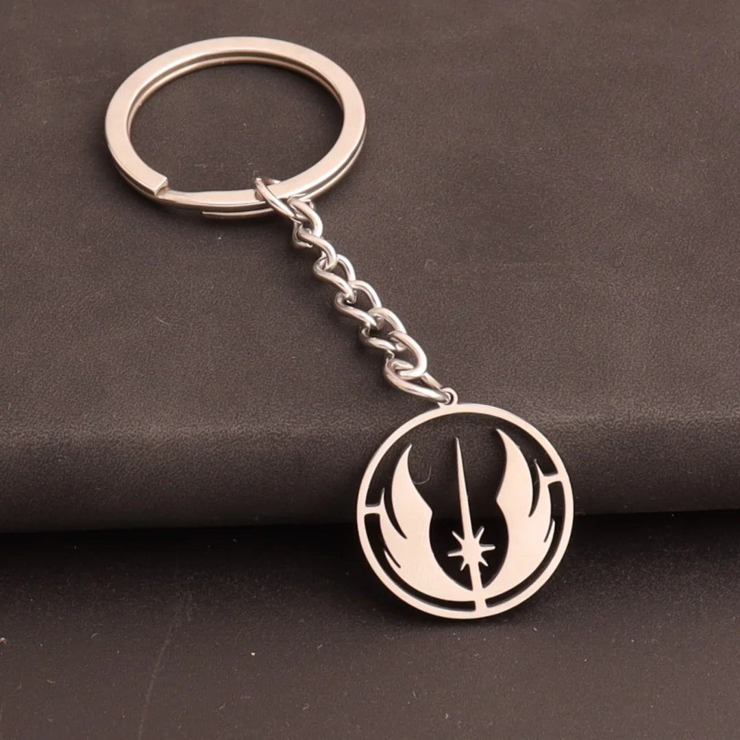 Stainless Steel Keychain Jedi Order