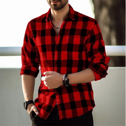 Summer Button Lapel Shirt