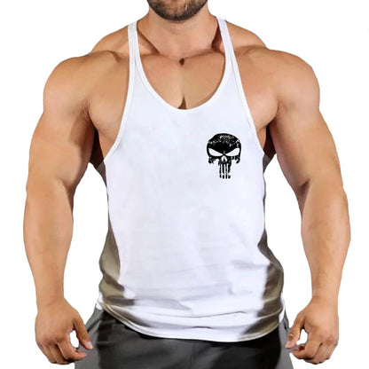 Muscular Stringer Bodybuilding Gym Vest
