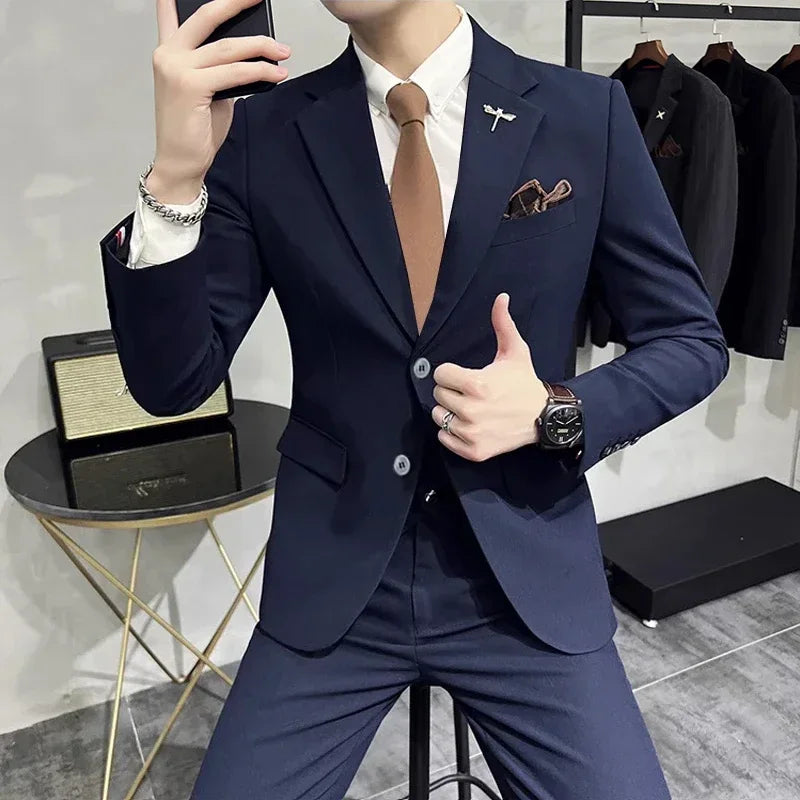 Jacket Pants High End Suit