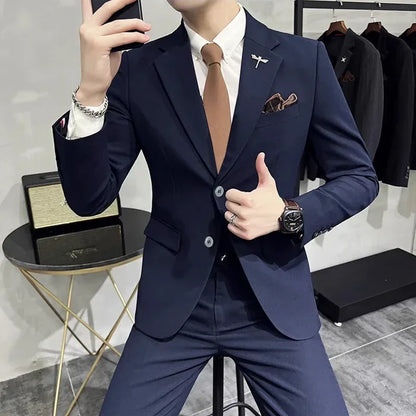 Jacket Pants High End Suit