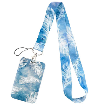 Sakura Cherry Blossoms Flower lanyard