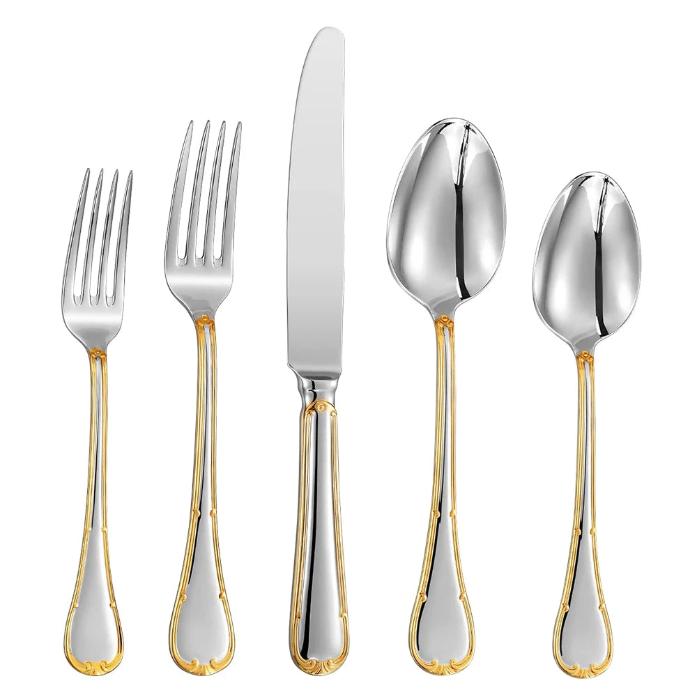 Metal Silver Cutlery Set Piece