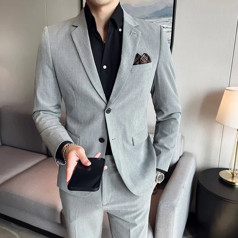 Jacket Pants High End Suit