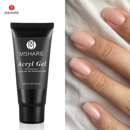 Acrylic Nail Extension Builder Gel