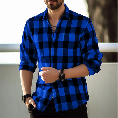 Summer Button Lapel Shirt