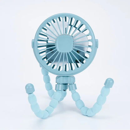 USB Rechargeable Clip On Baby Stroller Fan