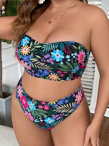Printed Bikini Set