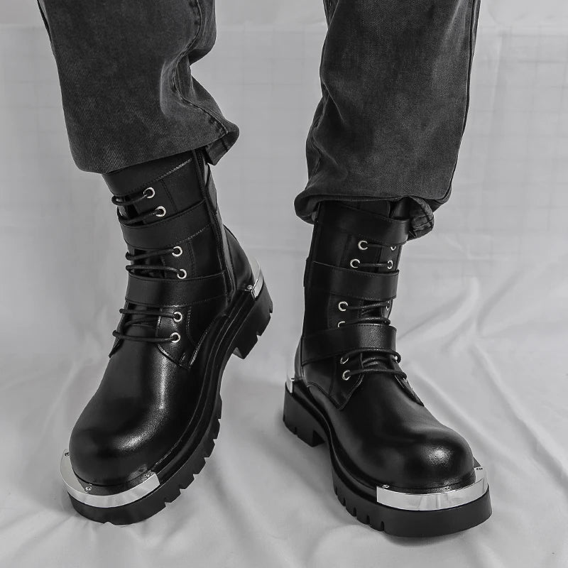Height Increasing Chelsea Boots