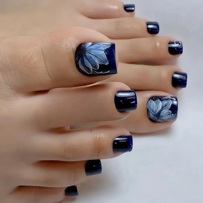 Office Toe Press-On Nails