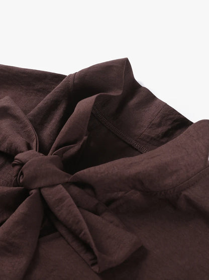 Elegant Ruffle Hem Dress