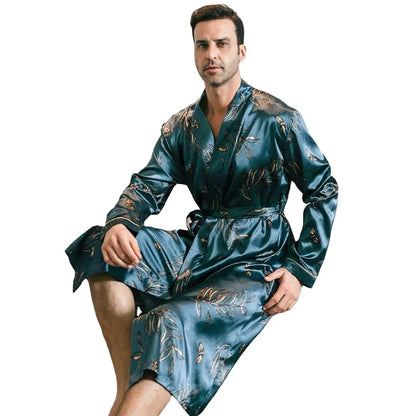 Oversized Silk Pajamas KJ7006