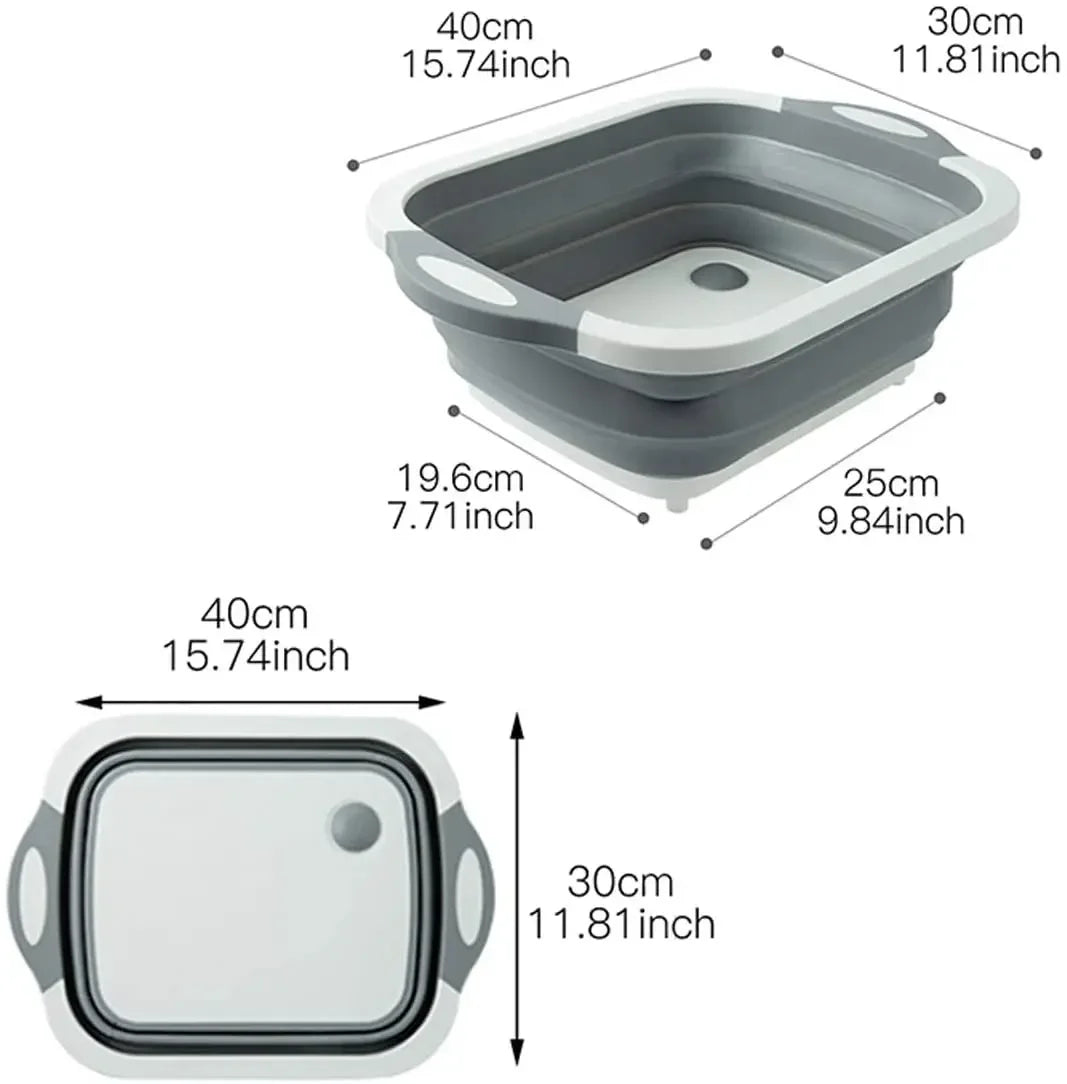3-In-1 Folding Cutting Board